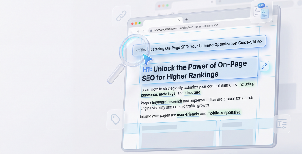 On-Page SEO illustration